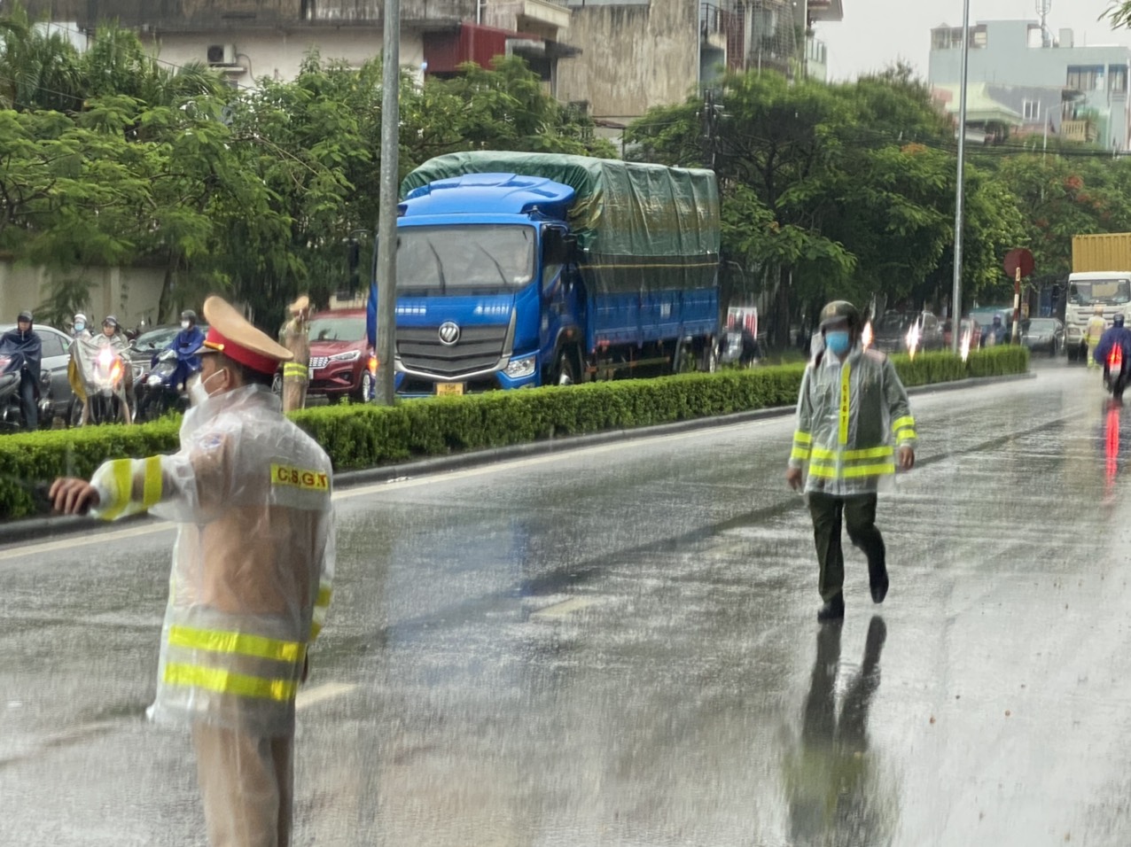 Công an quận Hồng Bàng: Triển khai lực lượng bảo đảm an ninh trật tự 3 địa điểm thi tốt nghiệp THPT năm 2022
